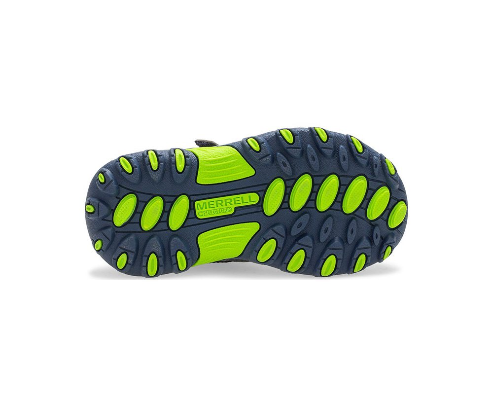 Tenis Criança - Merrell Trail Chaser Jr. - Azul Marinho/Verdes - QVJ894057